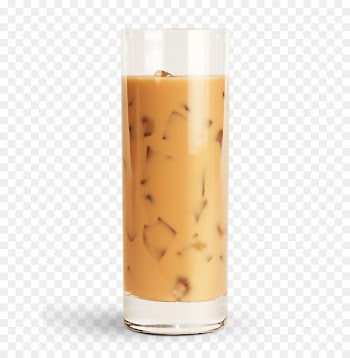 Iced coffee Cappuccino Milkshake Tea - Iced coffee picture material 