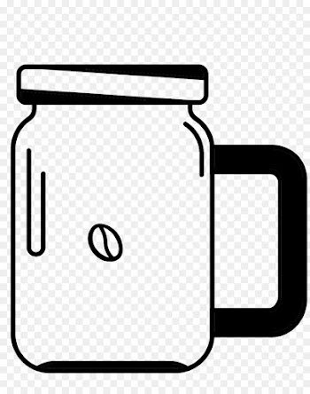 Iced Coffee, Cold Brew, Coffee, Line Art, Line PNG