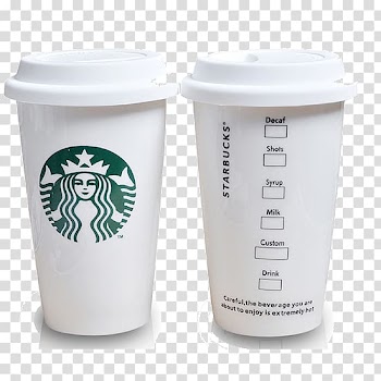 Iced coffee Latte macchiato Milkshake Caffxe8 mocha, White Starbucks Cup transparent background PNG clipart
