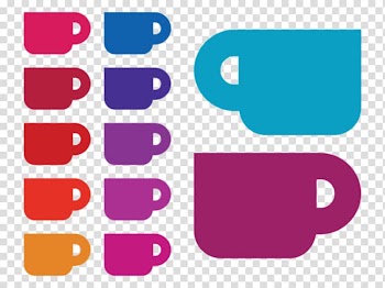 Iced coffee Tea Cafe Coffee cup, Color cup transparent background PNG clipart