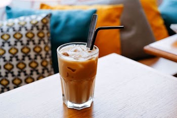 iced juice on table