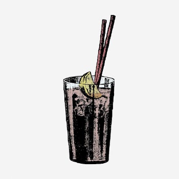 Iced lemonade clipart, vintage beverage | Free Photo - rawpixel