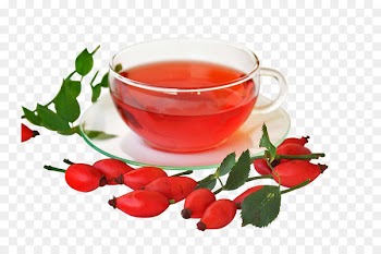 Iced tea Yuja-cha Teacup - Red tea cup filled with a transparent material buckle Free 