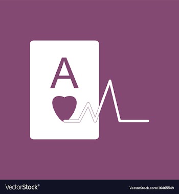 Icon ace of hearts silhouette vector image