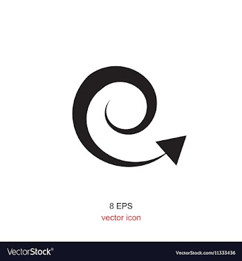 Icon arrow vector image