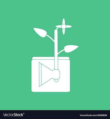 Icon axe with buds vector image