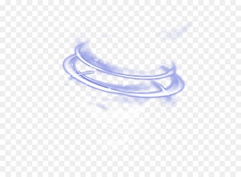 Icon - Blue simple circle light effect element 