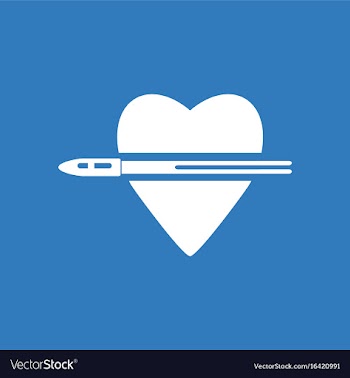 Icon bullet wounded the heart vector image
