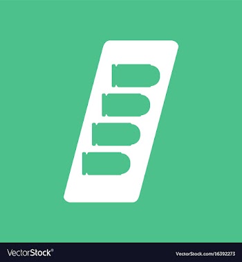 Icon bullets in magazine vector image