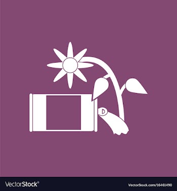 Icon canned and flower vector image