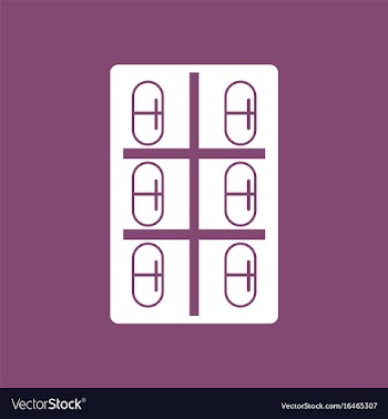 Icon capsule pack vector image