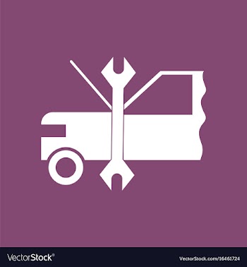 Icon car and tool vector image