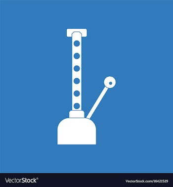 Icon car crane vector image