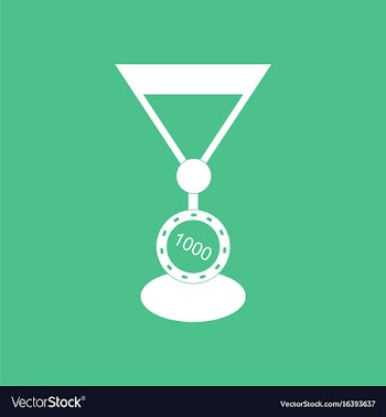 Icon casino chip and cocktail vector image