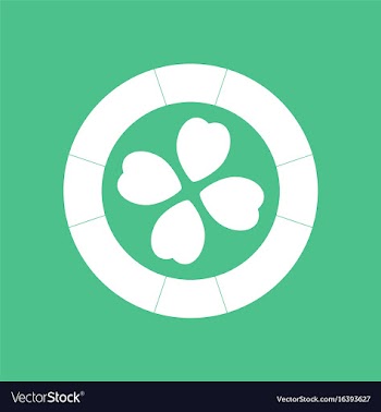 Icon casino chip vector image