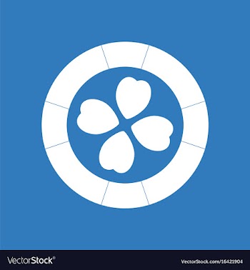 Icon casino chip vector image