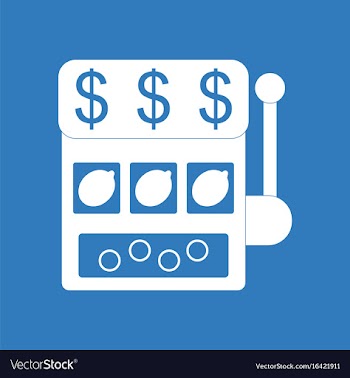 Icon casino slot machine vector image
