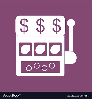 Icon casino slot machine vector image