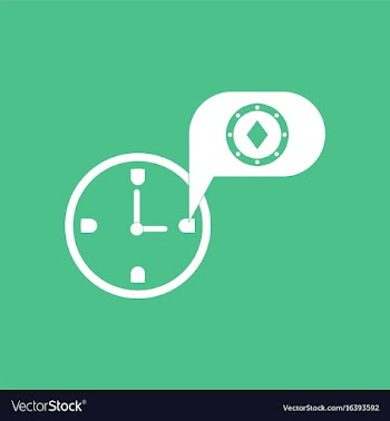 Icon casino stuff time vector image