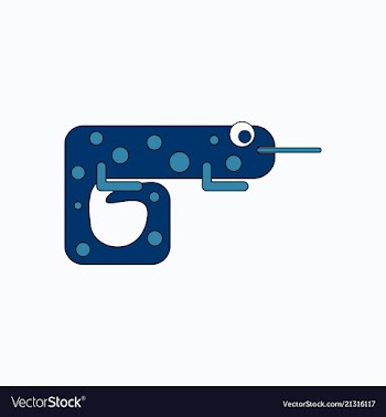 Icon chameleon flat symbol chameleon chameleon vector image