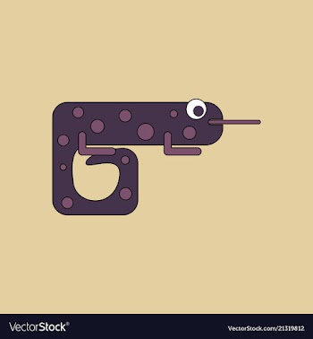 Icon chameleon flat symbol chameleon chameleon vector image