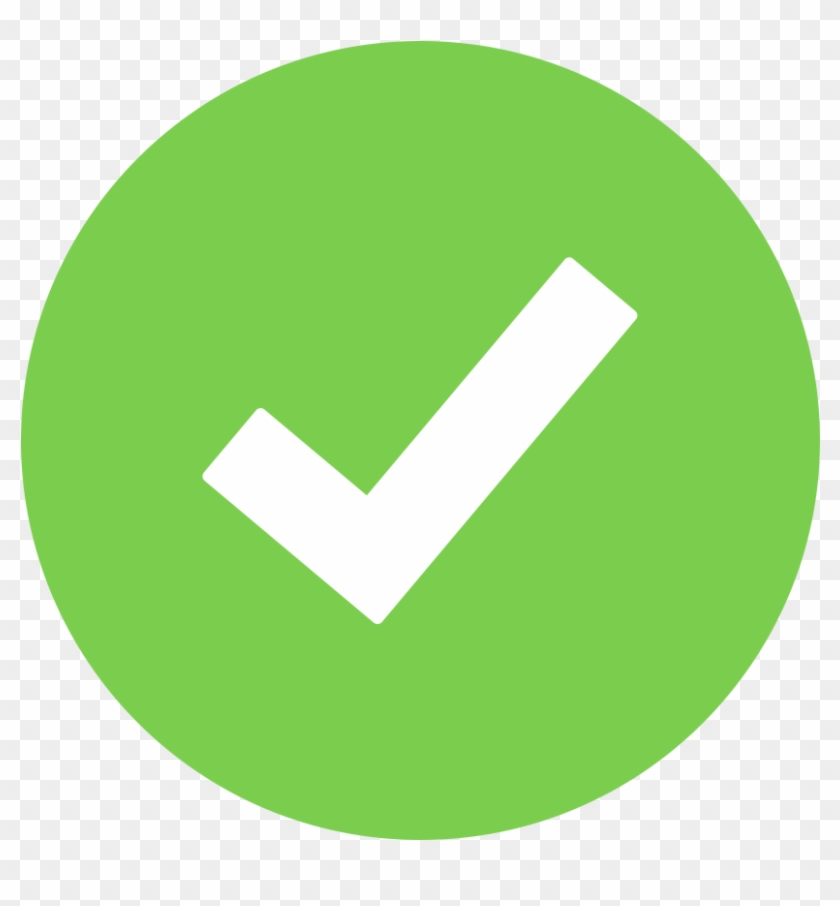 Icon-check - Green Tick Transparent Background
