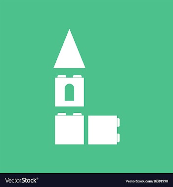 Icon children constructor vector image