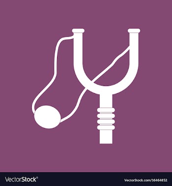 Icon children slingshot vector image