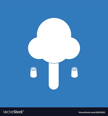 Icon chimney-stalk vector image