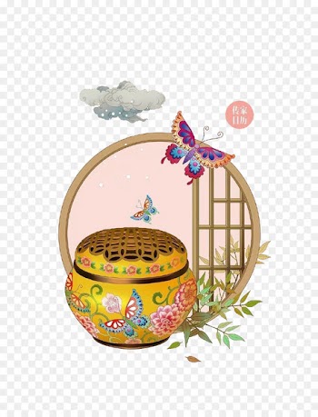 Icon - Chinese wind hand painted windows 