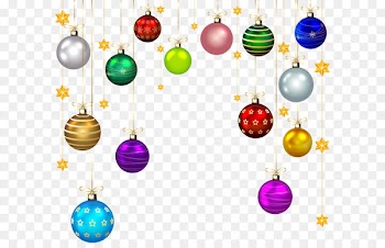 Icon Clip art - Hanging Christmas Balls Decor PNG Clip Art Image 
