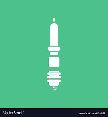 Icon connecting rod vector image