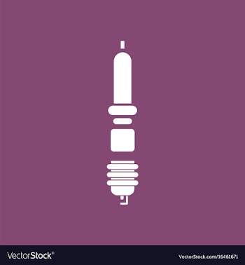 Icon connecting rod vector image