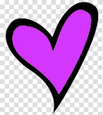 Icon , corazon , black and pink heart transparent background PNG clipart