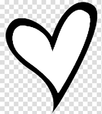 Icon , corazon , white and black heart transparent background PNG clipart