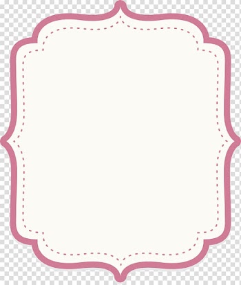 Icon, Cute baby powder text border, white background transparent background PNG clipart