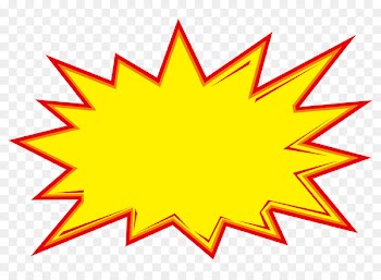 Icon design Explosion Icon - Price tag 