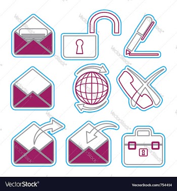  					Icon duoton 3 vector image														