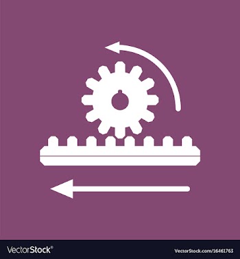 Icon during gear vector image