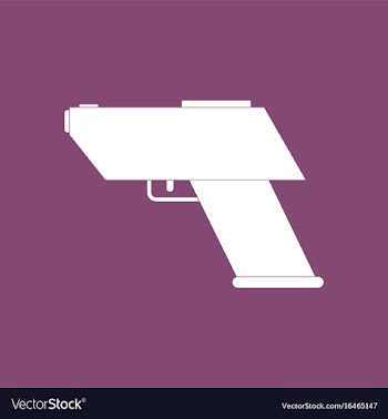 Icon electric gun vector image