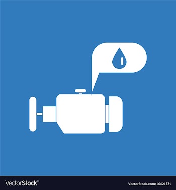 Icon engine and oil vector image