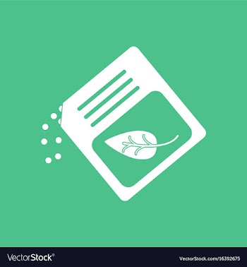 Icon fertilizer package vector image