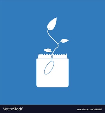 Icon flower buds vector image