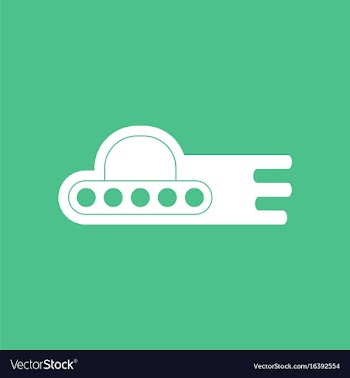 Icon flying saucer icon vector image