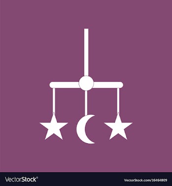 Icon funny baby toys vector image