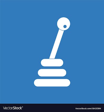 Icon gear box vector image
