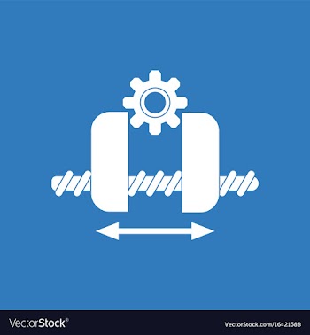 Icon gears and wheels vector image
