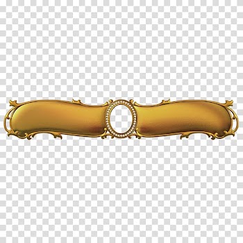 Icon, Gold frame transparent background PNG clipart