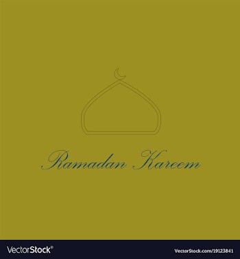 Icon in a flat style ramadan logo vector image