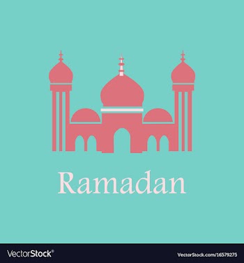 Icon in a flat style ramadan mosque vector image